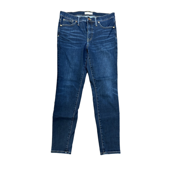 Madewell Denim - Madewell 9" High-Rise Skinny Jeans Size 30 Blue